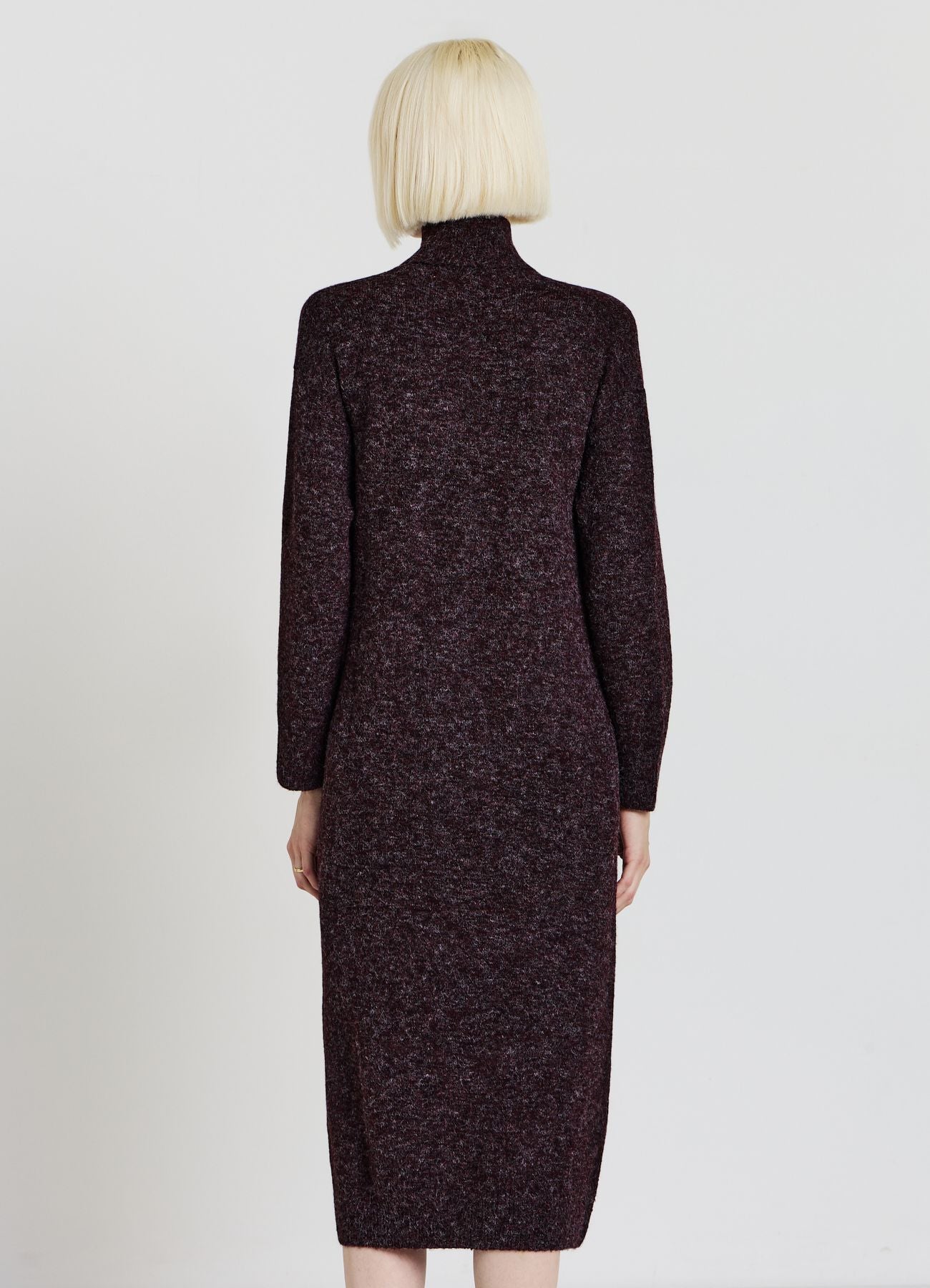 Long knitted turtleneck dress Calliope Long knitted turtleneck dress Calliope