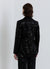 Single-breasted jacket with sequins