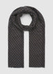 Micro-patterned pashmina scarf - TU
