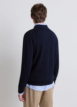 Polo shirt with zip