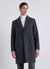 Manteau à simple boutonnage avec col à revers