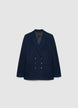 Blazer doppiopetto a tinta unita - M