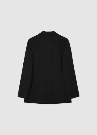 Double-breasted two-button jacket