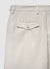 Straight corduroy trousers with pleats