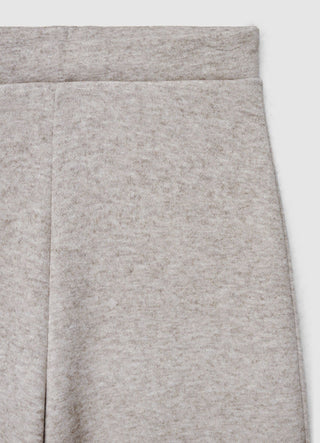 Soft solid-colour palazzo trousers