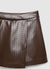 Jupe-pantalon avec travail tressé