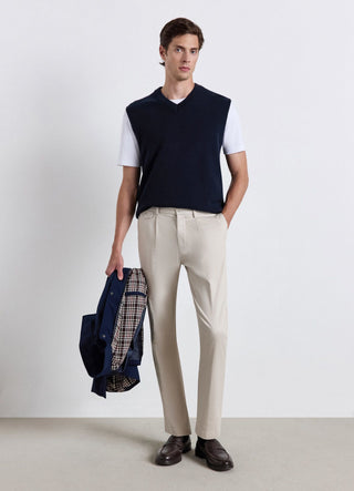 Chino pantalone sa elastičnim pojasom