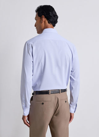 Chemise à rayures facile à repasser
