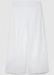 Culotte-Hosen aus gebürsteter Baumwolle - S