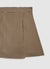 Gonna-pantalone pied de poule con pannello