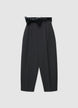 Balloon trousers with tie belt - XS