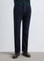 Pantaloni straight in velluto a coste con doppia pinces