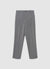 Straight trousers with pleats and an elasticated waistband