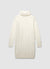 Rollkragenpullover mit Zopfmuster
