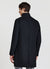 Coat with hidden closure
