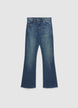 Solid colour flare jeans - 36 EU