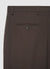 Pantalone sartoriale a tinta unita con piega