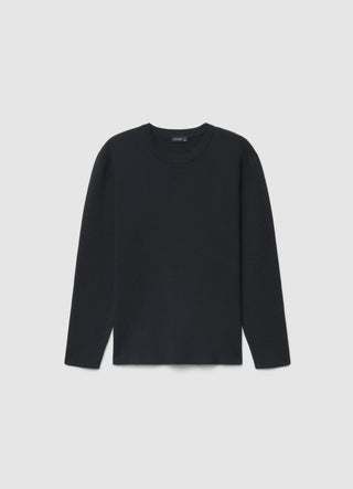 Maglia girocollo a tinta unita