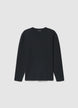 Plain crew neck jumper - 5XL