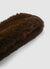 Solid-colour faux fur band