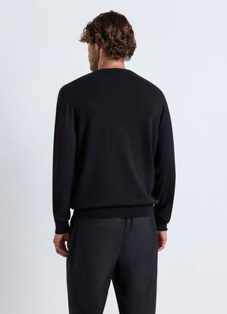 Plain crew neck sweater
