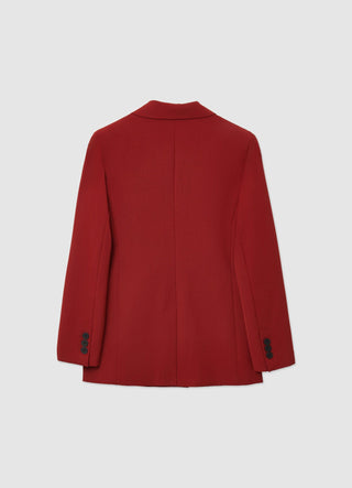 Double-breasted two-button jacket