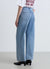 Jeans palazzo a vita alta