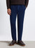 Long trousers with elastic waistband
