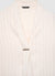Blusa con rever sciallato a righe