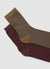 Pack of 2 striped socks with a shimmering effect
