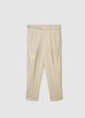 Pantalon sur mesure avec boucle à la taille - 48 EU