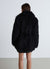 Cappotto midi effetto pelo con cintura