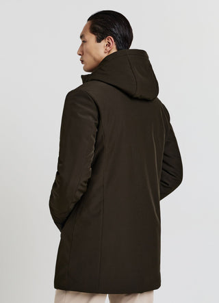 Parka con cappuccio