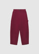 Solid colour balloon worker trousers - XS