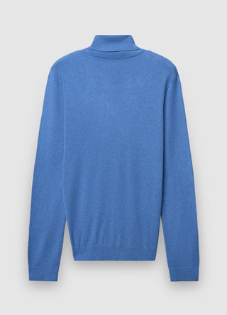 Pull à col roulé uni