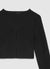 Cardigan crop con polsini in finto pelo