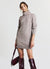 Rollkragenpullover mit Zopfmuster