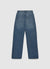 Jeans wide leg a vita alta
