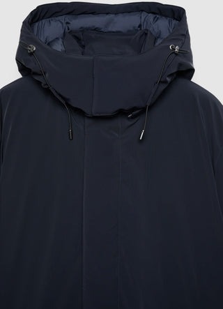 Gepolsterter Car Coat mit Kapuze