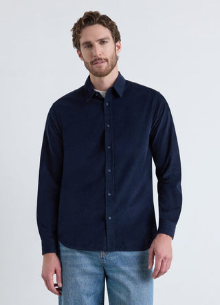 Camicia in velluto a coste regular fit