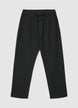 Linen blend jogger trousers - L