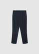 Straight-leg trousers with a crease - 44 EU