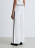 Knitted palazzo trousers with trims