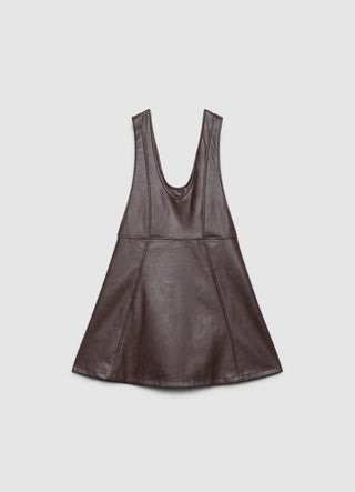 Pinafore dress with buttons SAB0087105001S0952 – Calliope