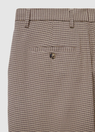 Pantaloni eleganti a quadri