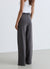 Pantaloni ginnico a palazzo con coulisse