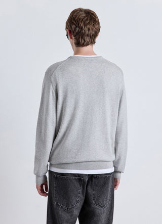 Plain crew neck sweater