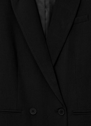 Double-breasted two-button jacket