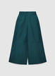 Pantalon large uni - M