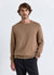 Plain crew neck sweater